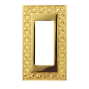 スイッチ/コンセントプレート ブライト ゴールド