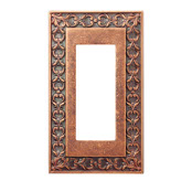 スイッチ/コンセントプレート ラスティック カッパー