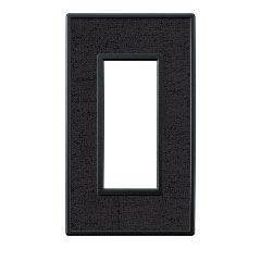 スイッチ/コンセントプレートブラックモロッコ