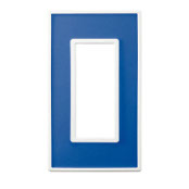 スイッチ/コンセントプレート アクセントブルー