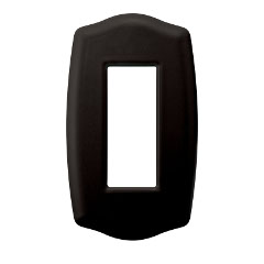 スイッチ/コンセントプレートブラック