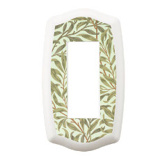 スイッチ/コンセントプレートホワイト/ウィローボウ