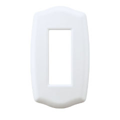 スイッチ/コンセントプレートホワイト