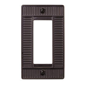 スイッチ/コンセントプレートブラック(マット)