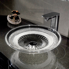 DILOS GAIA CLEARE クリスタルガラス手洗器450mm