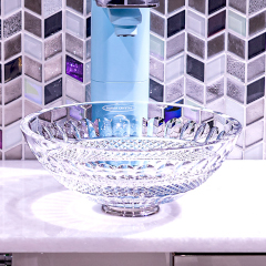 MIMI Caesar クリスタルガラス手洗器280mm (Clear)
