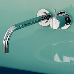 VOLA 壁出し式 シングルレバー洗面混合栓