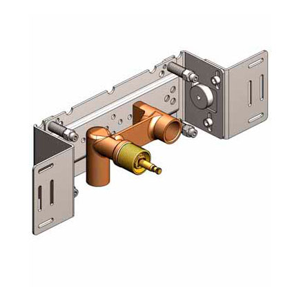 単水栓埋込部 (左ハンドル)