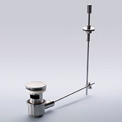 排水栓セット(クロム)