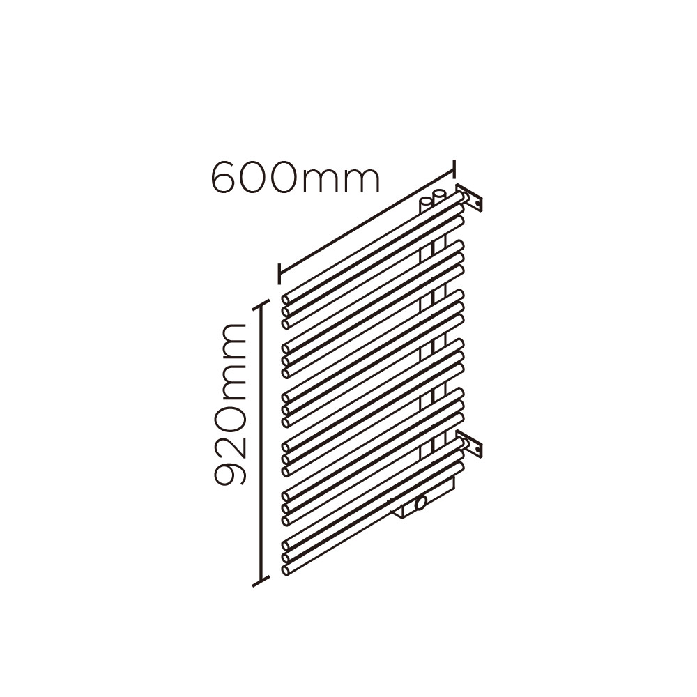 YAE90壁垂直設置(高さ:920mm 幅:600mm 左開き P124 )グリーングレーマット