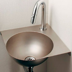 ボウル一体型コーナーカウンター 290mm