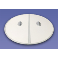 【大和重工専用】樹脂製風呂ふた 小判型40