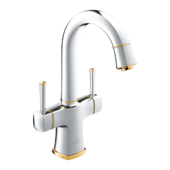 GROHE SPA GRANDERA 2ハンドル洗面混合栓 (引棒有り)