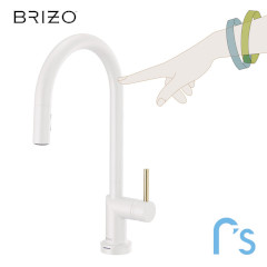 JASON WU FOR BRIZO Touch タッチ水栓 シングルレバーキッチン混合水栓(ホース引出しタイプ)