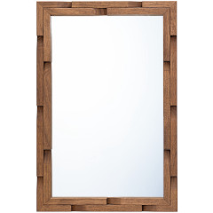Wood　ミラー(鏡)W400×H600×D20mm