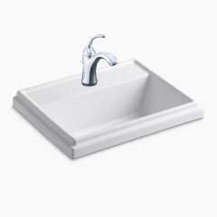 【数量限定品】トレシャム1・フォルテシングルレバー混合栓セット+Pトラップ(日本仕様変換アダプター付き)