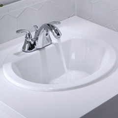 Bryant オーバーカウンター洗面器511mm (1穴タイプ)