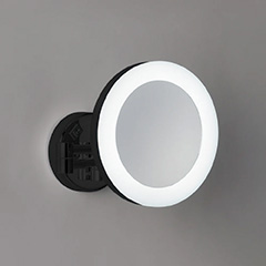 Cosmetic Mirror LED拡大鏡203mm サークルタイプ